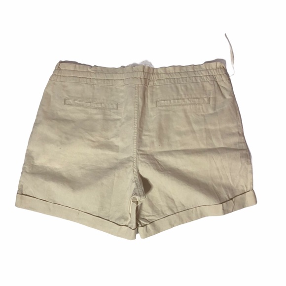 💛NWT Beige Linen Shorts for Women - Picture 2 of 7